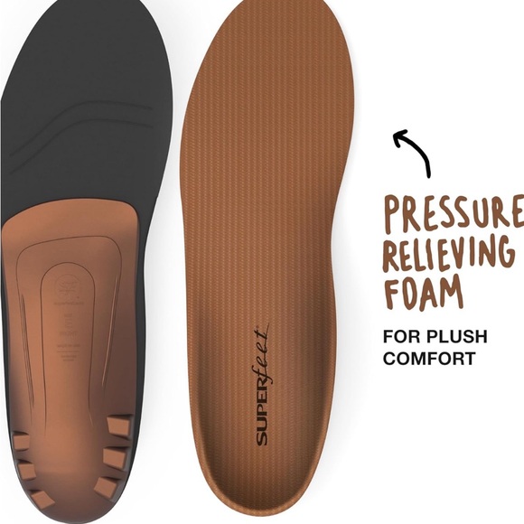 Superfeet All Purpose Memory Foam Support Insoles Size 11.5 - 13 New - Picture 5 of 5
